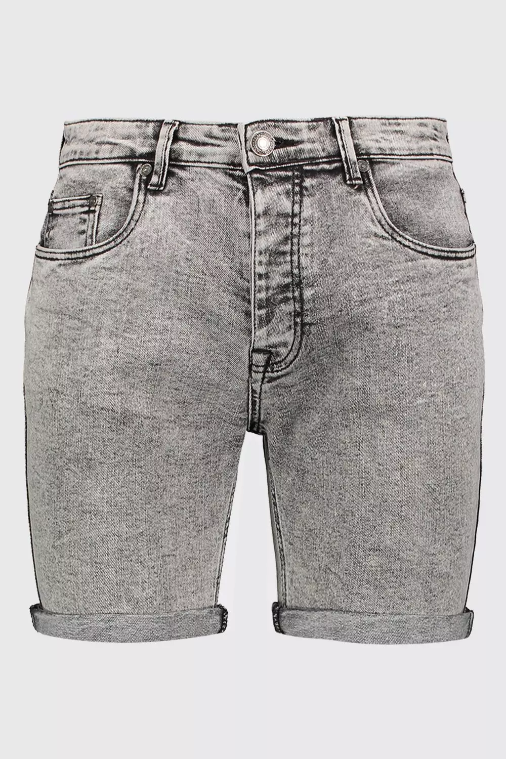 Gray sale jean shorts